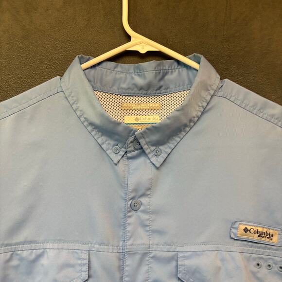 Columbia Performance Fishing Gear Shirt PFG  Omni-Shield Blood n Guts XL Light - Picture 13 of 13